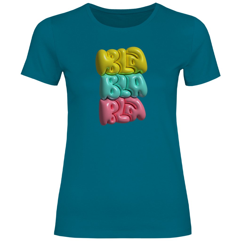 Damen T-Shirt "BLa Bla Bla" - Grafikmagie