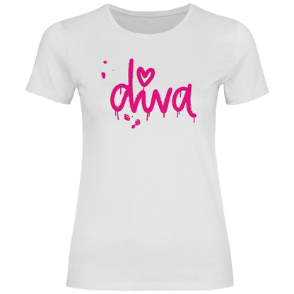 Damen T-Shirt "diva" - Grafikmagie