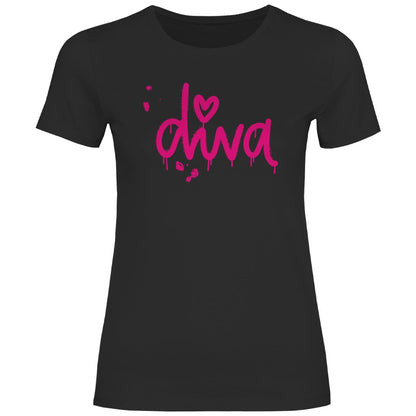 Damen T-Shirt "diva" - Grafikmagie