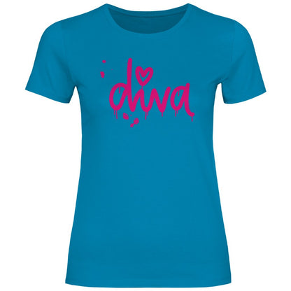 Damen T-Shirt "diva" - Grafikmagie