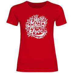 Damen T-Shirt "Do more of what you love" - Grafikmagie