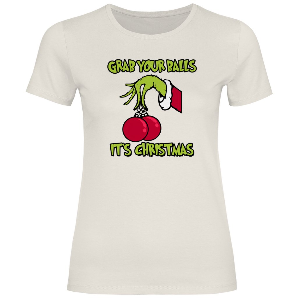 Damen T-Shirt "Grab your Balls" - Grafikmagie