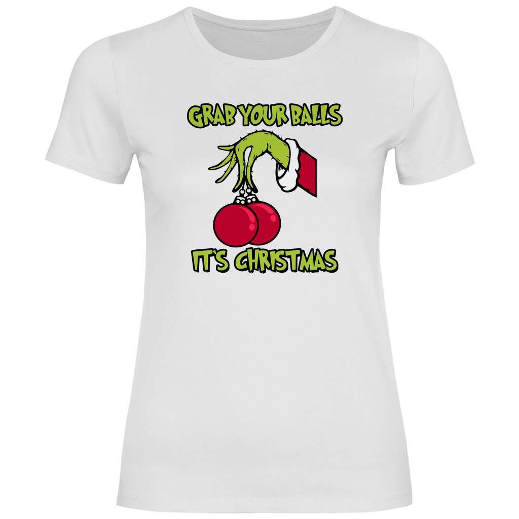 Damen T-Shirt "Grab your Balls" - Grafikmagie