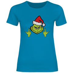 Damen T-Shirt "Grinch Mittelfinger" - Grafikmagie