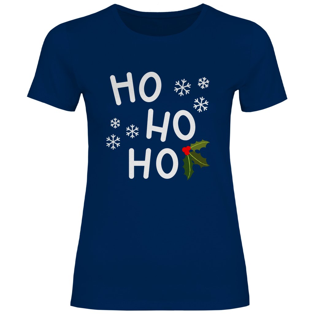 Damen T-Shirt "HO HO HO" - Grafikmagie