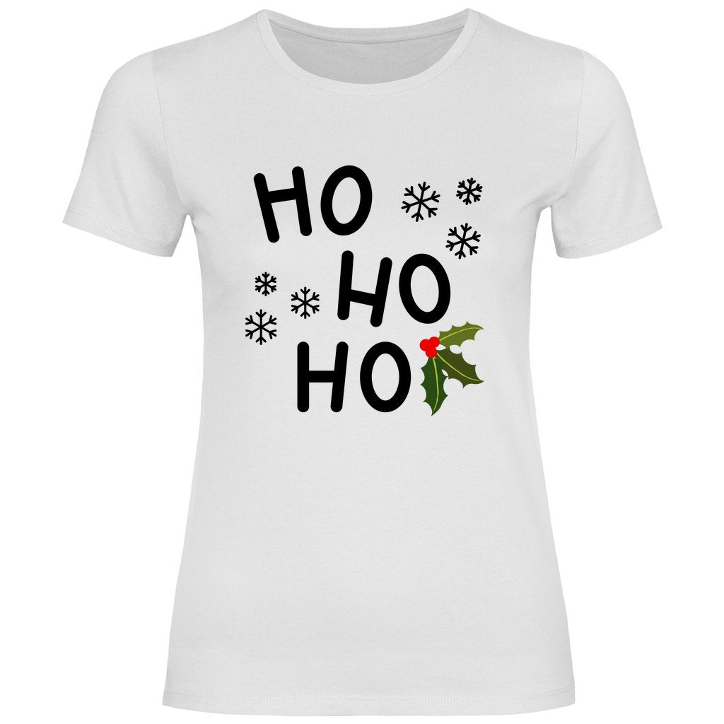 Damen T-Shirt "HO HO HO" - Grafikmagie