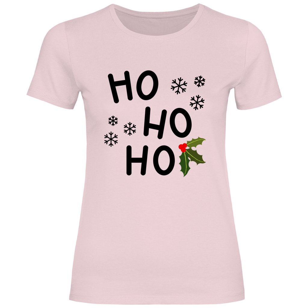 Damen T-Shirt "HO HO HO" - Grafikmagie