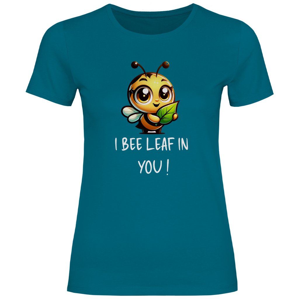 Damen T-Shirt "I Belive in you!" - Grafikmagie