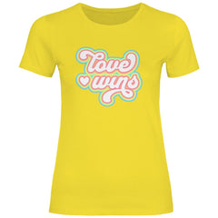 Damen T-Shirt "Love Wins" - Grafikmagie