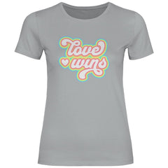 Damen T-Shirt "Love Wins" - Grafikmagie