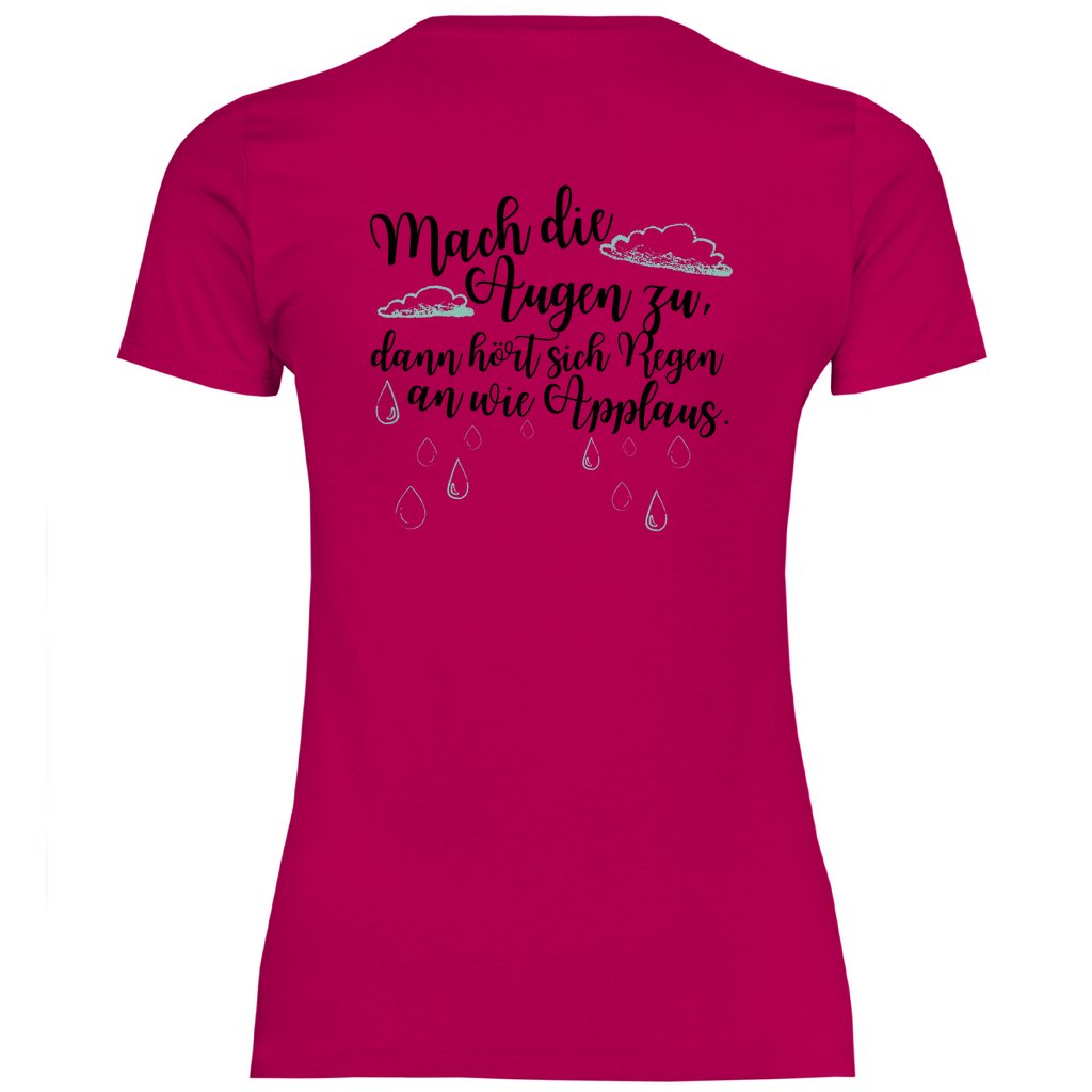 Damen T-Shirt "Mach die Augen zu..." - Grafikmagie