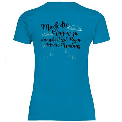 Damen T-Shirt "Mach die Augen zu..." - Grafikmagie