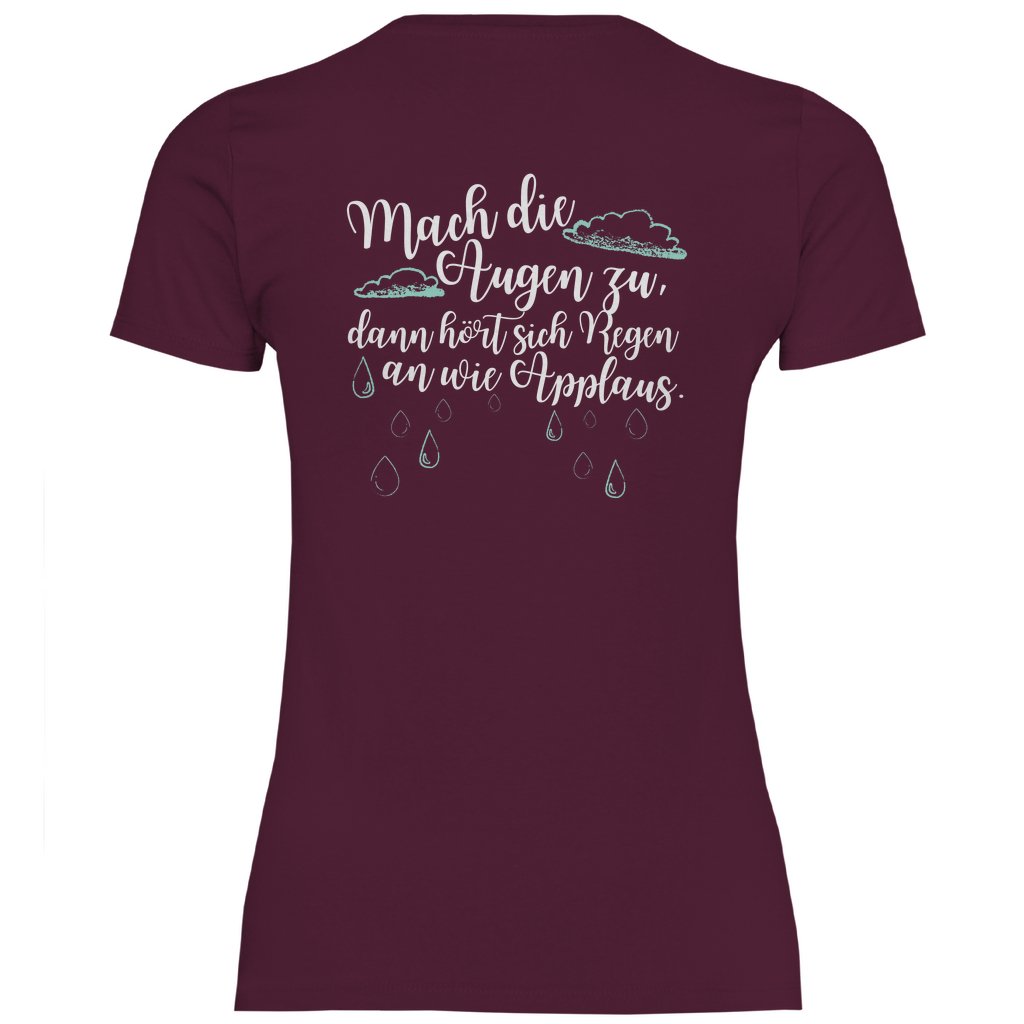 Damen T-Shirt "Mach die Augen zu..." - Grafikmagie