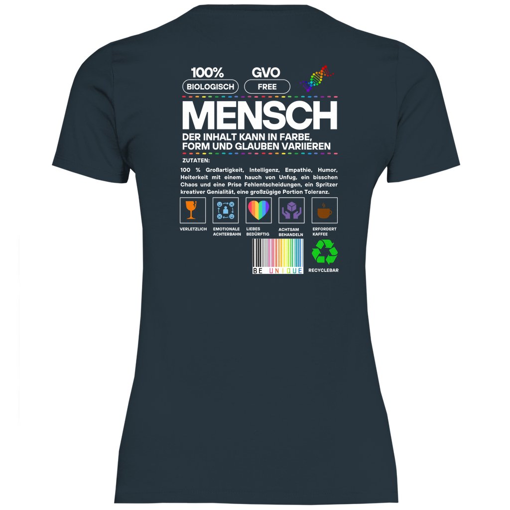 Damen T-Shirt "Mensch..." - Grafikmagie