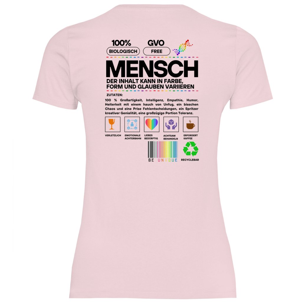 Damen T-Shirt "Mensch..." - Grafikmagie