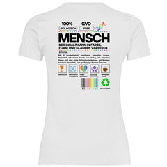 Damen T-Shirt "Mensch..." - Grafikmagie