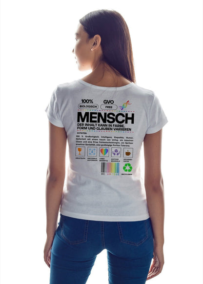 Damen T-Shirt "Mensch..." - Grafikmagie