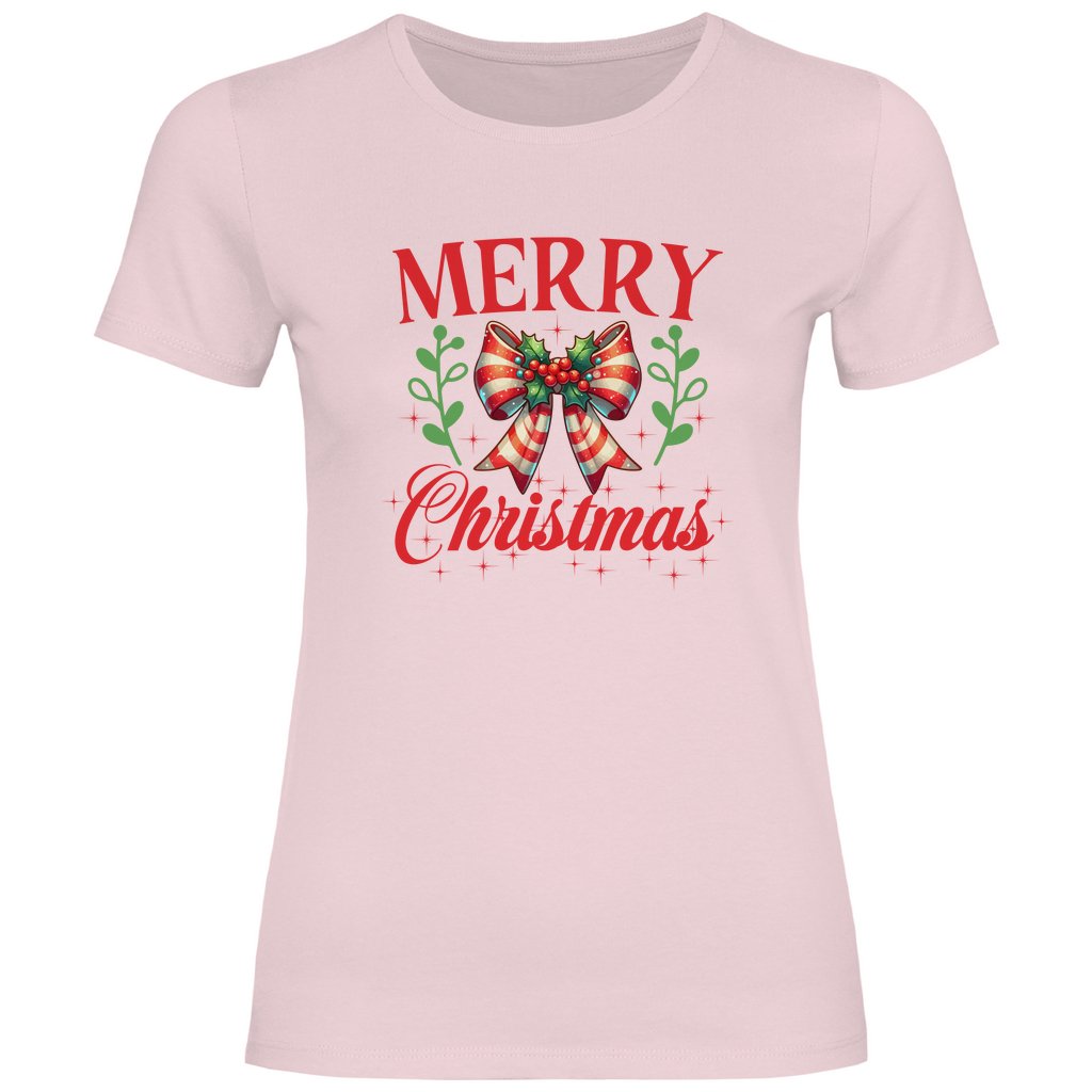 Damen T-Shirt "Merry Christmas" - Grafikmagie