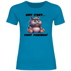 Damen T-Shirt "Not Fast Just Furious" - Grafikmagie