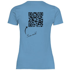Damen T-Shirt QR Code Linkbaum - Grafikmagie