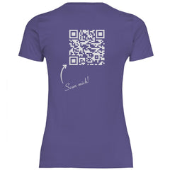 Damen T-Shirt QR Code Linkbaum - Grafikmagie