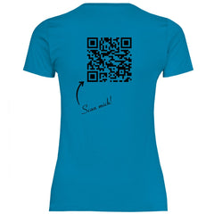 Damen T-Shirt QR Code Linkbaum - Grafikmagie