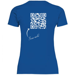 Damen T-Shirt QR Code Linkbaum - Grafikmagie