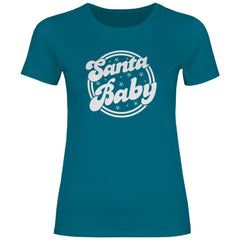 Damen T-Shirt "Santa Baby" - Grafikmagie