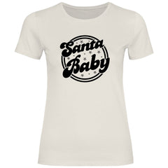 Damen T-Shirt "Santa Baby" - Grafikmagie
