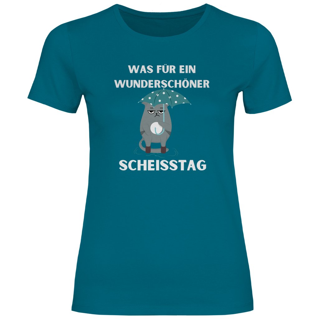 Damen T-Shirt "Was für ein wunderschöner Scheisstag!" - Grafikmagie