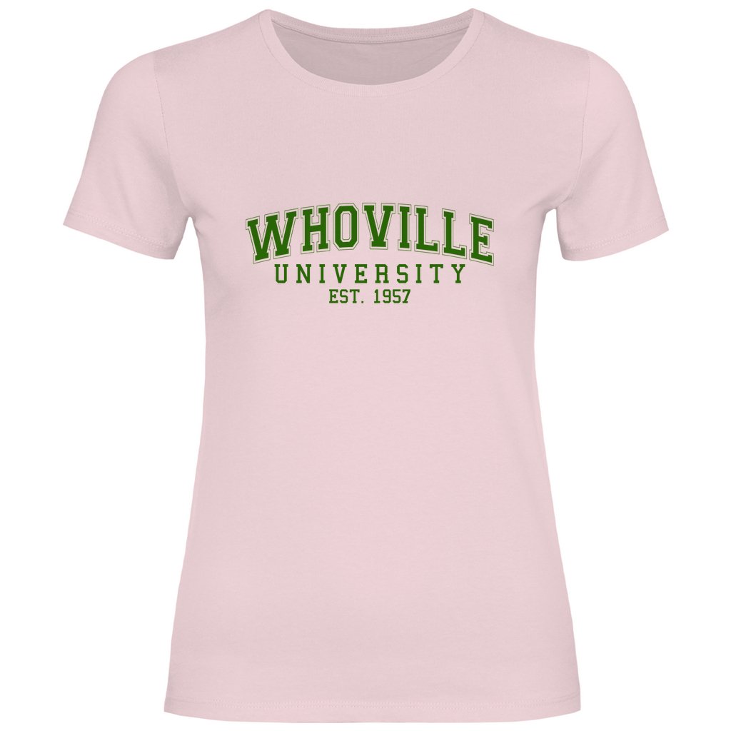 Damen T-Shirt "Whoville University" - Grafikmagie