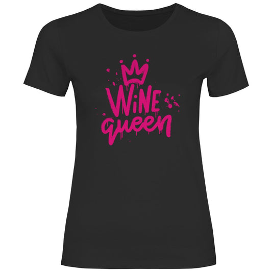 Damen T-Shirt "Wine queen" - Grafikmagie