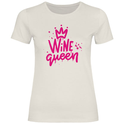 Damen T-Shirt "Wine queen" - Grafikmagie