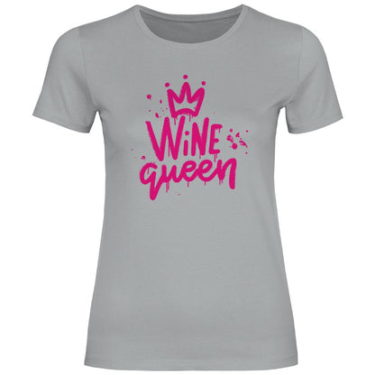 Damen T-Shirt "Wine queen" - Grafikmagie