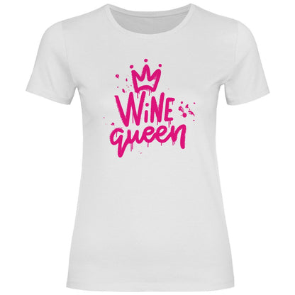Damen T-Shirt "Wine queen" - Grafikmagie