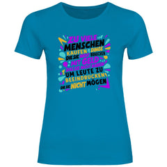 Damen T-Shirt "Zu viele Menschen..." - Grafikmagie