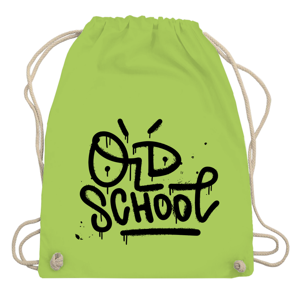 Turnbeutel "Old school"