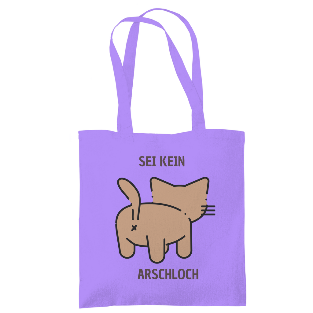 Tragetasche "Sei kein Arschloch"