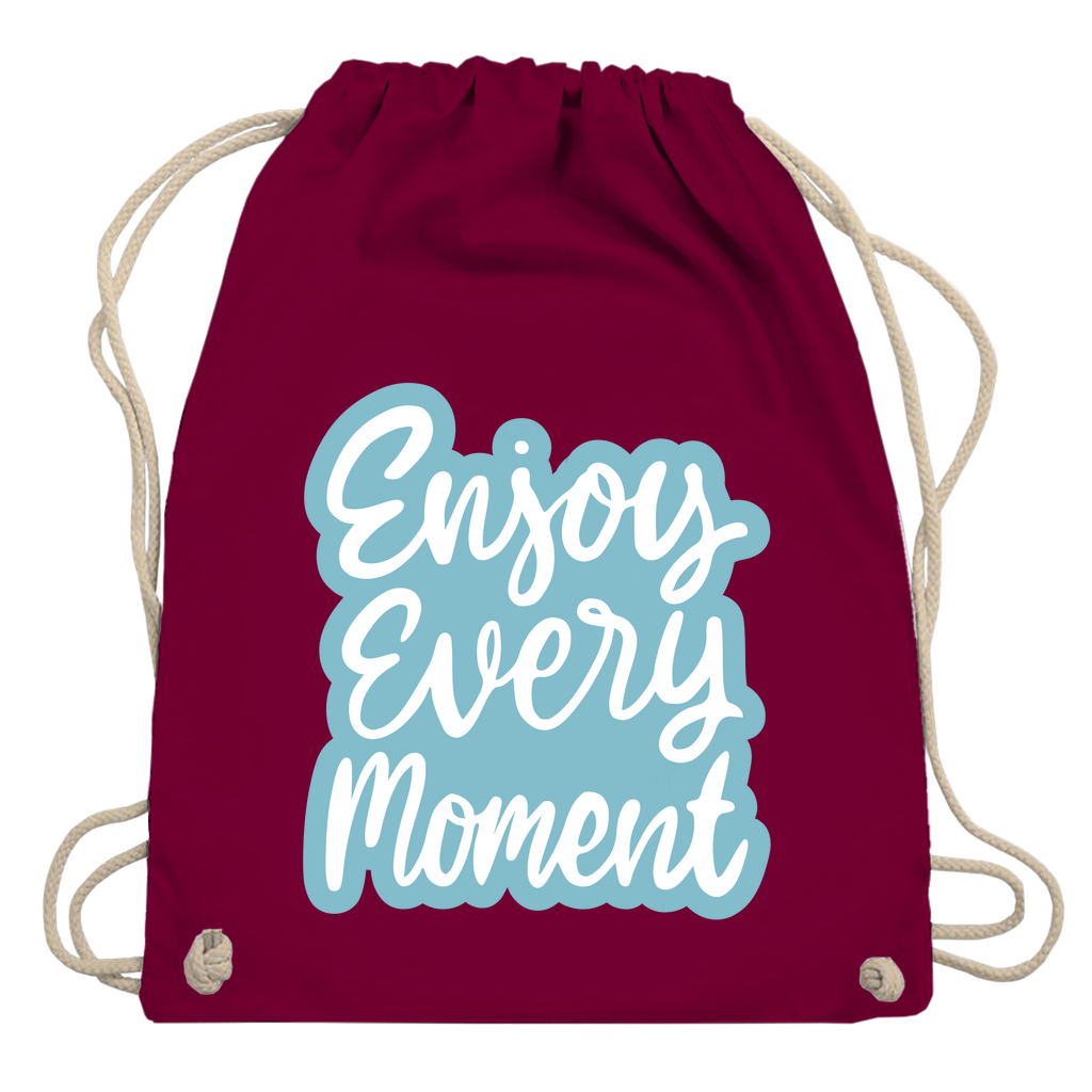 Turnbeutel "Enjoy every Moment"