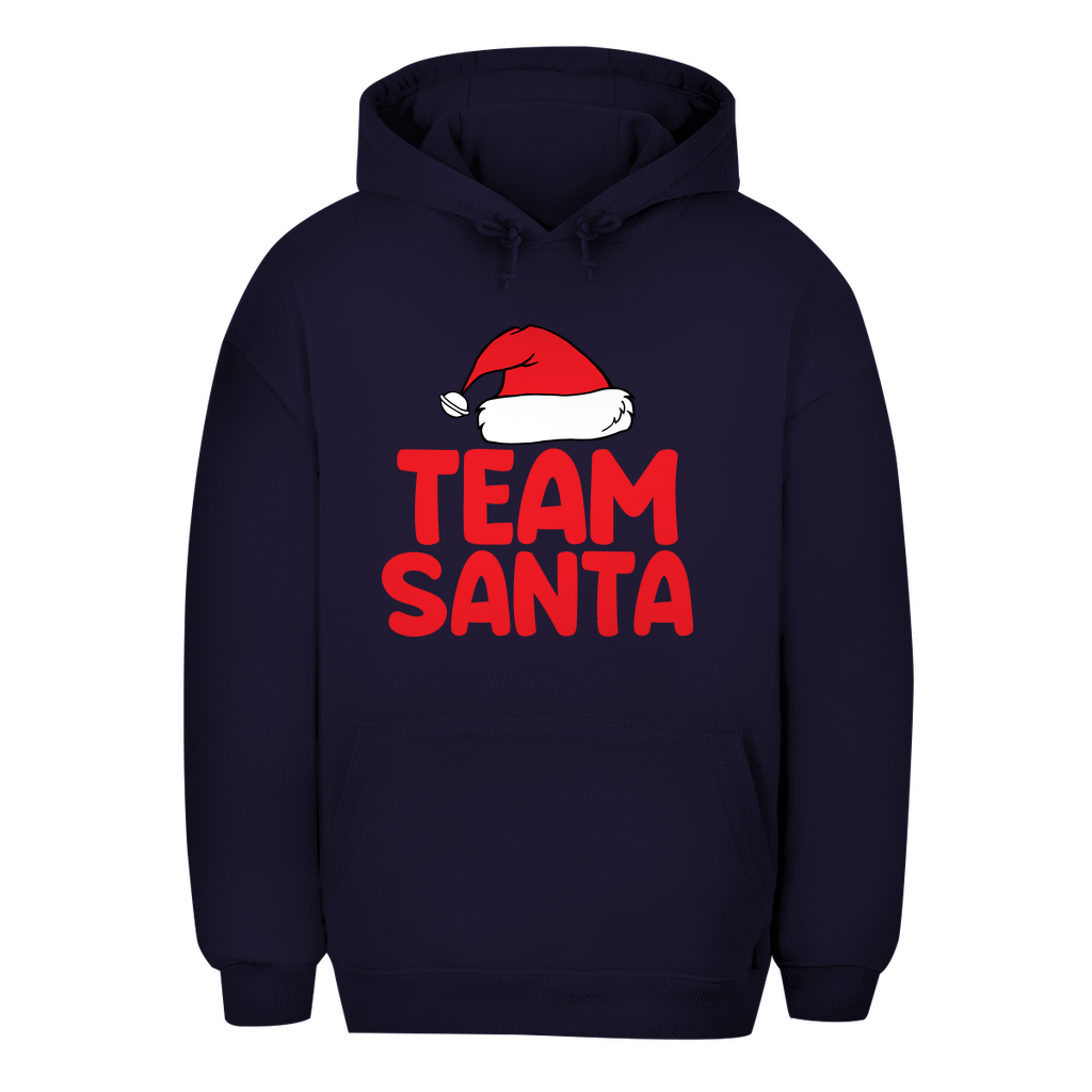 Unisex Oversize Hoodie "Team Santa"