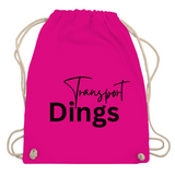 Turnbeutel "Transport Dings"