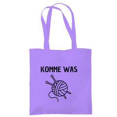 Tragetasche "Komme was Wolle" - Grafikmagie