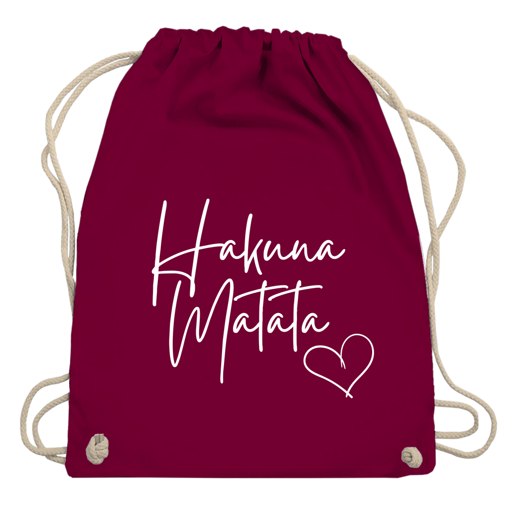 Turnbeutel "Hakuna Matata"