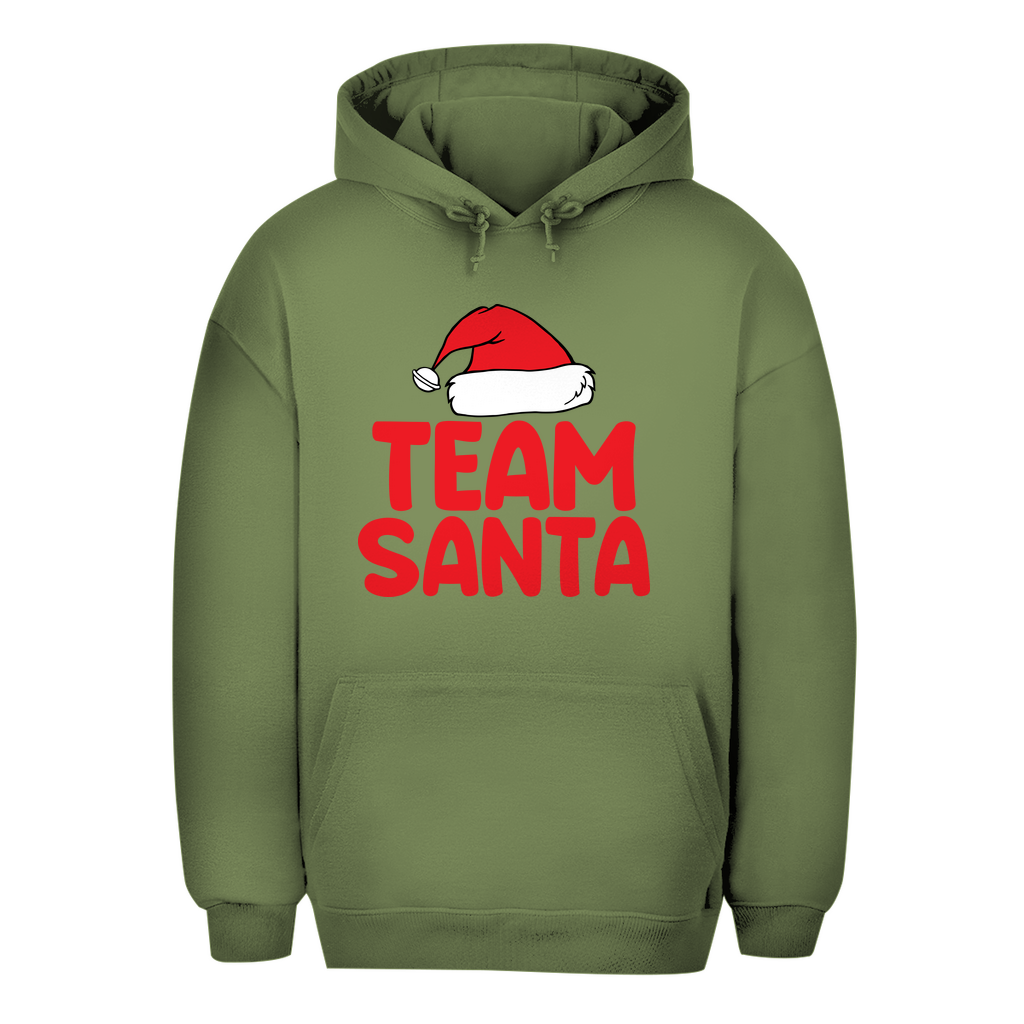 Unisex Oversize Hoodie "Team Santa"