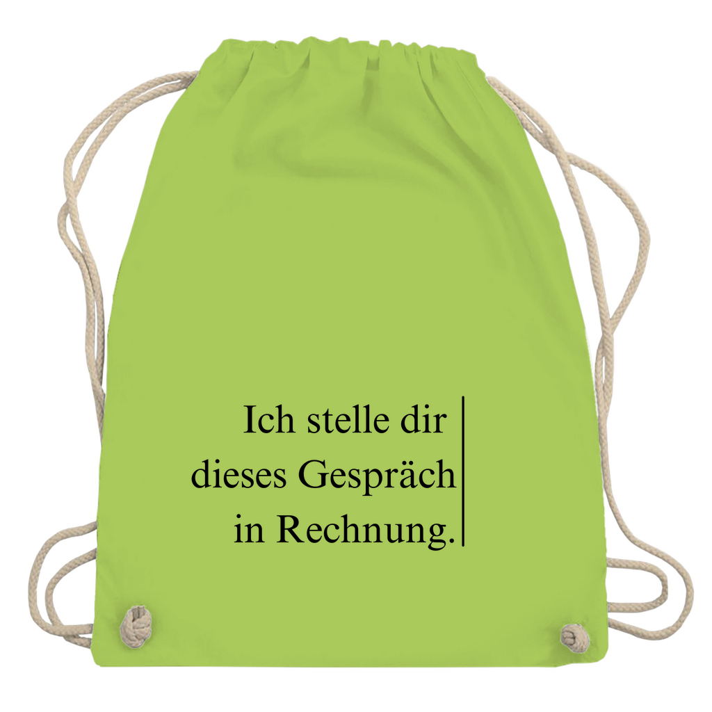 Turnbeutel "Ich stell dir"