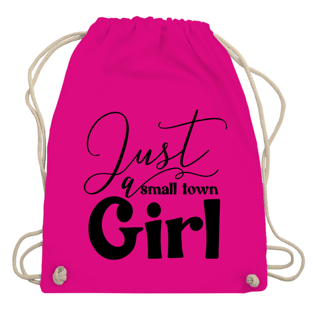 Turnbeutel "Just a small town girl"