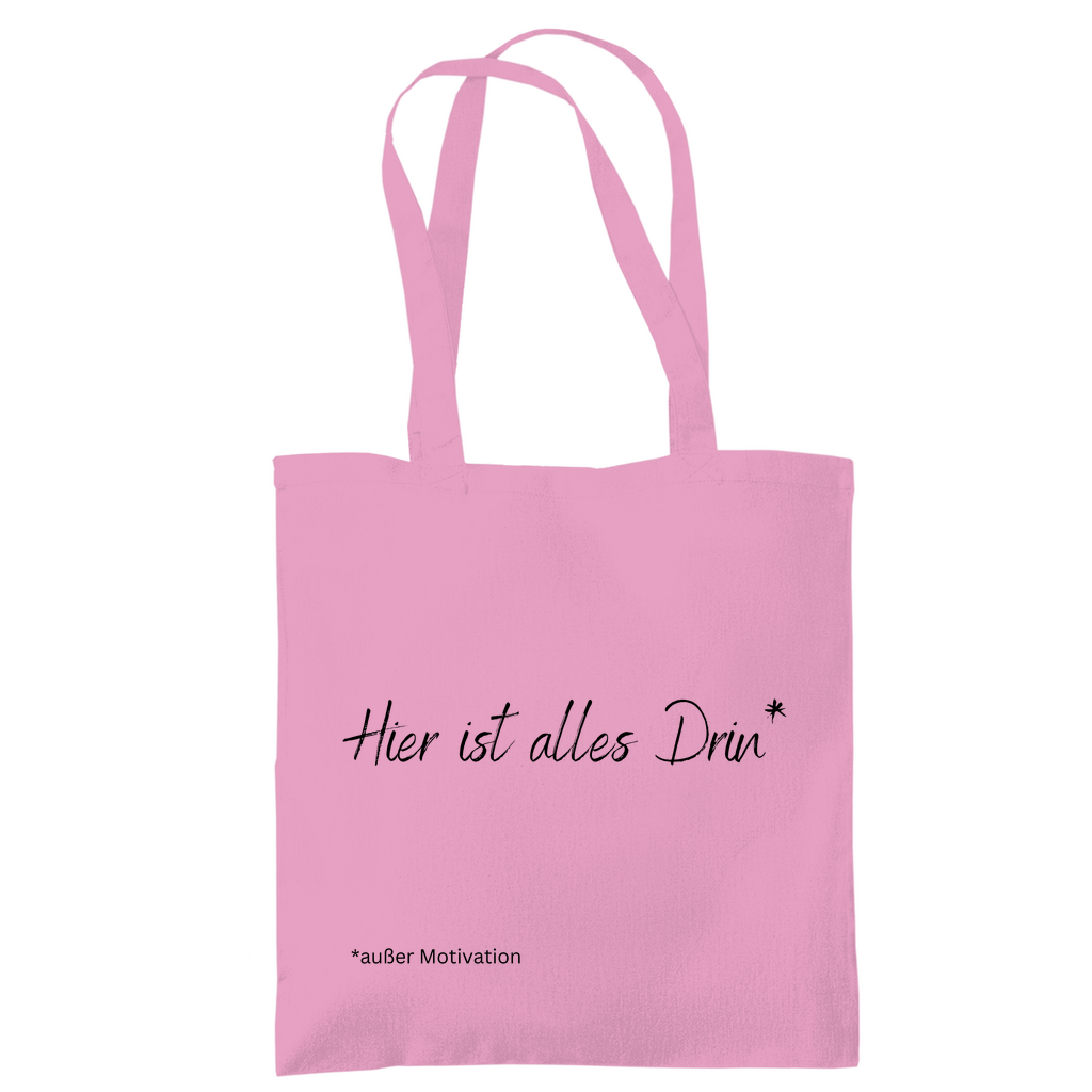 Tragetasche "Hier ist alles drin" - Grafikmagie