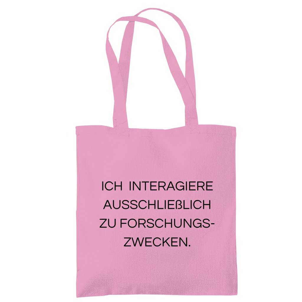 Tragetasche "Ich interagiere" - Grafikmagie
