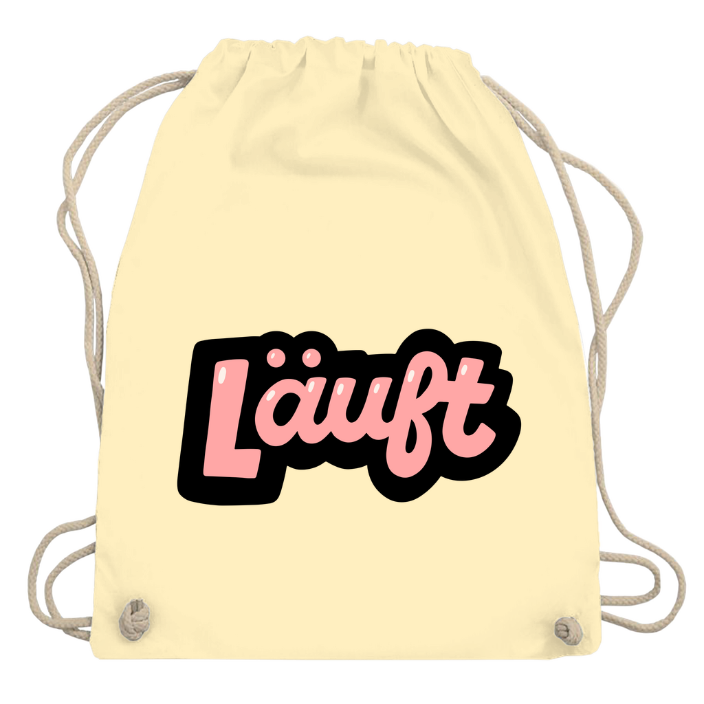 Turnbeutel "Läuft"