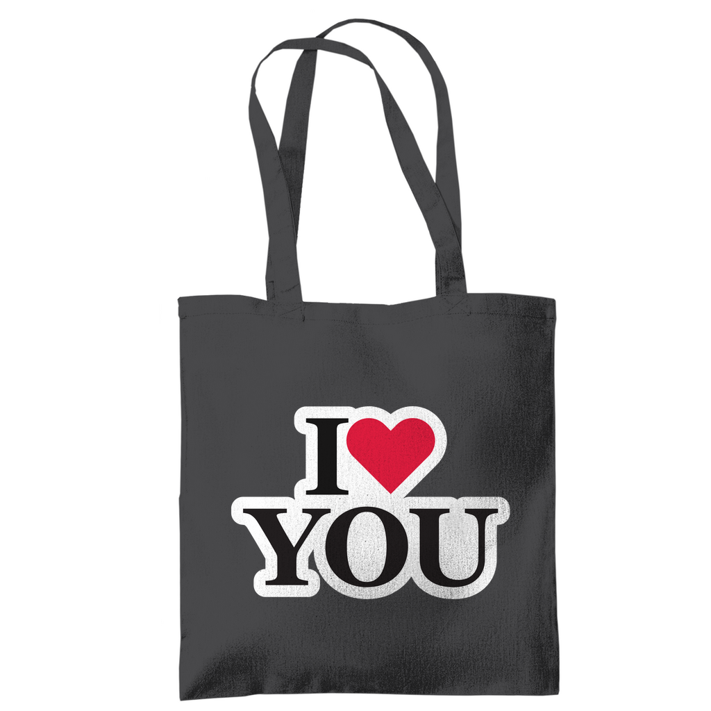 Tragetasche "I love you" - Grafikmagie